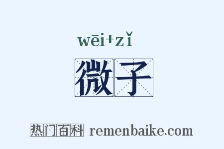 微子是什么意思的图片